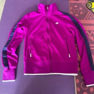 Nike Women's Vibrant Purple Bomber Jacket